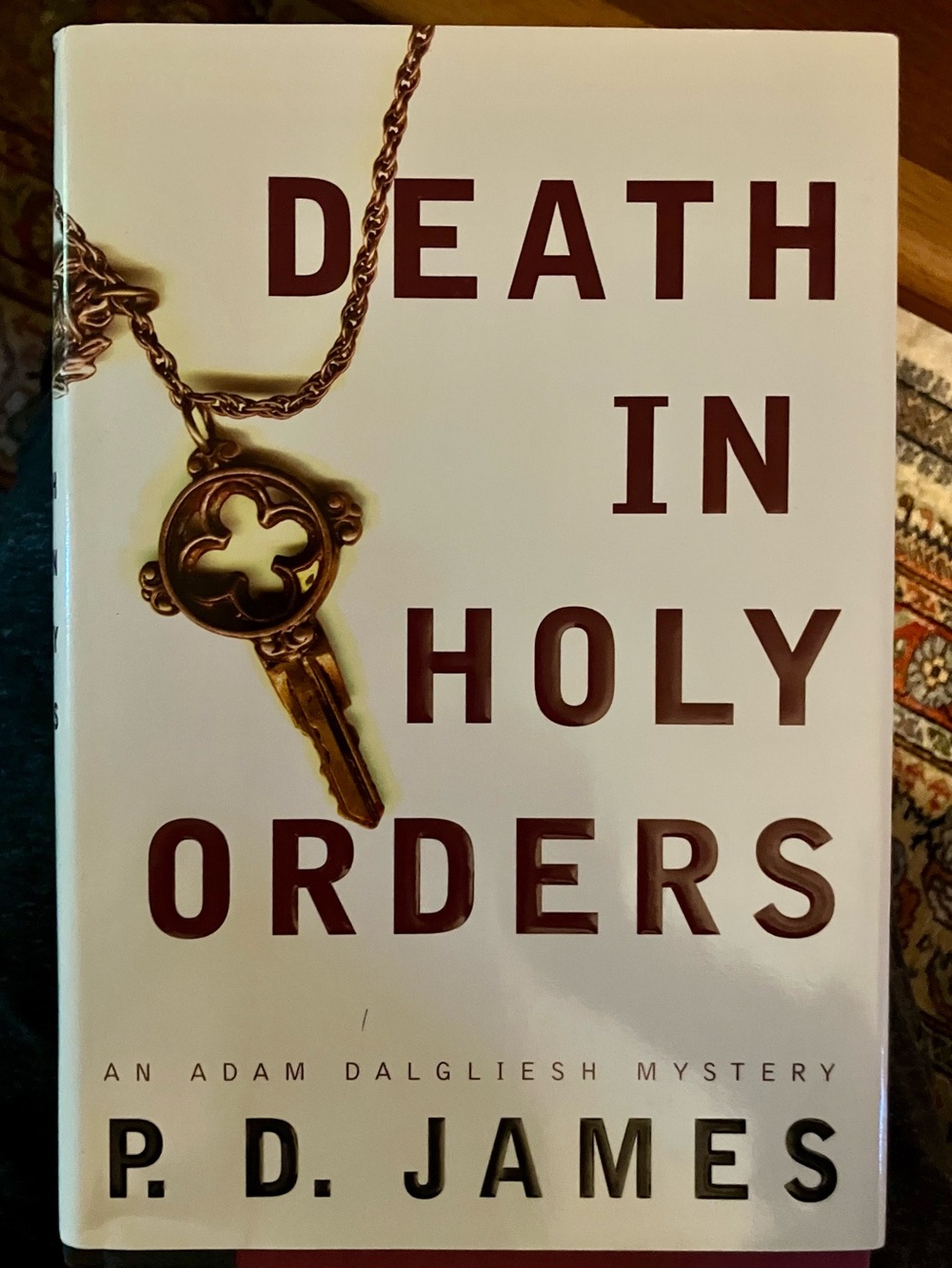 “Death in Holy Orders” by P.D. James